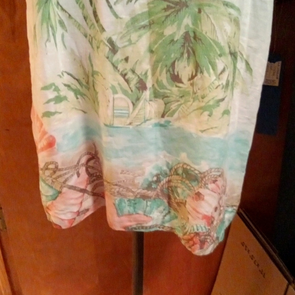 J.Jill Linen Summer Dress size XL - Picture 2 of 7